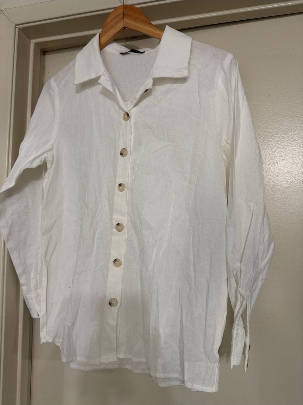 Cotton button down shirt
